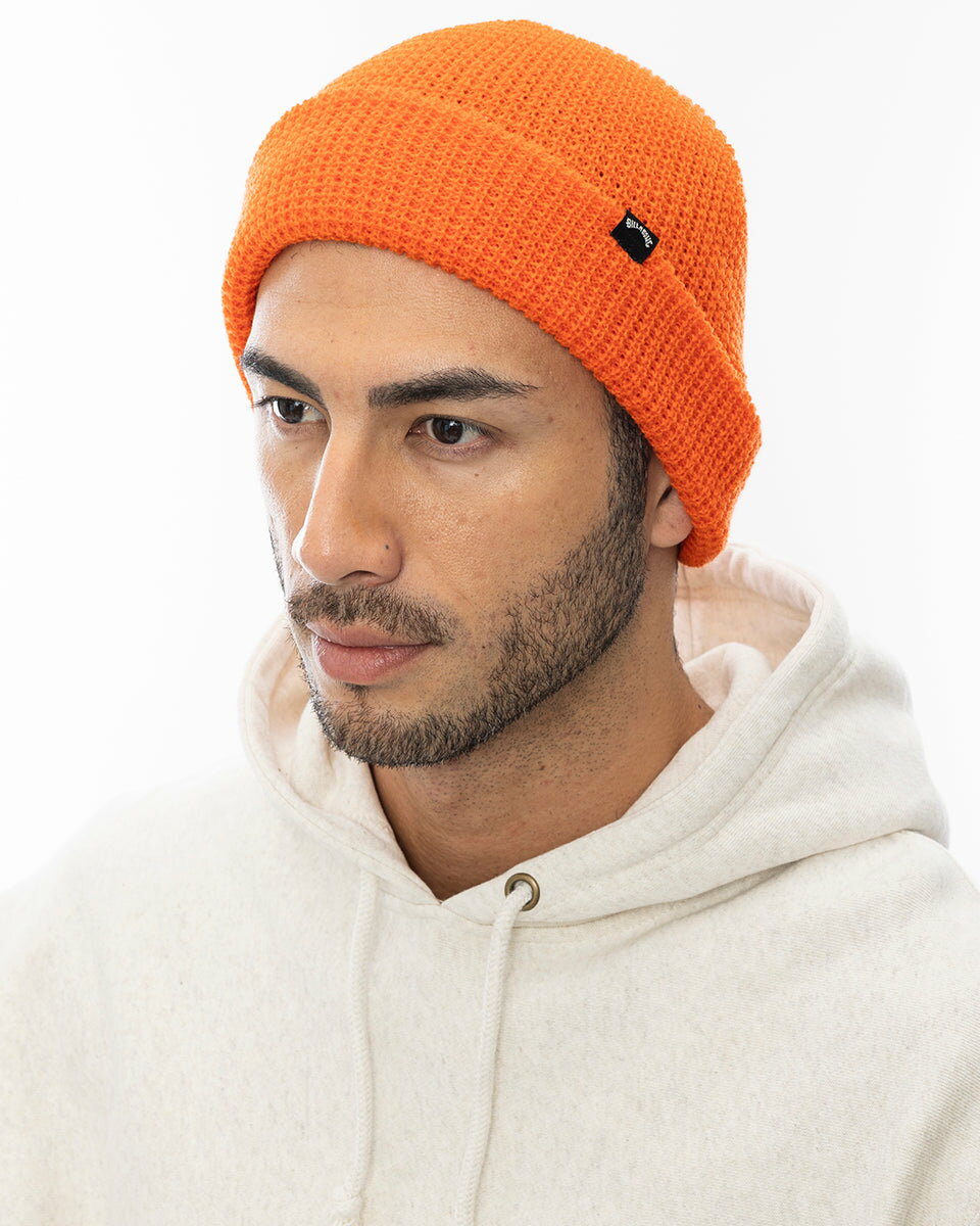 【お買い物マラソン期間はP10倍！】【OUTLET】【40%OFF】2024 ビラボン メンズ WAFFLE BEANIE ビーニー ORG 【2024年秋冬モデル】 全1色 F BILLABONG