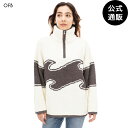 【OUTLET】【50%OFF】【送料無料】【直営店限定】2024 ビラボン レディース BOA HALF ZIP SWEATER セーター OFB 【2024年秋冬モデル】 全1色 M/L BILLABONG