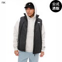【OUTLET】【50%OFF】【送料無料】2024 エレメント メンズ BIGGIE PUFFY VEST ベスト FBK 【2024年秋冬モデル】 全1色 M/L/XL ELEMENT