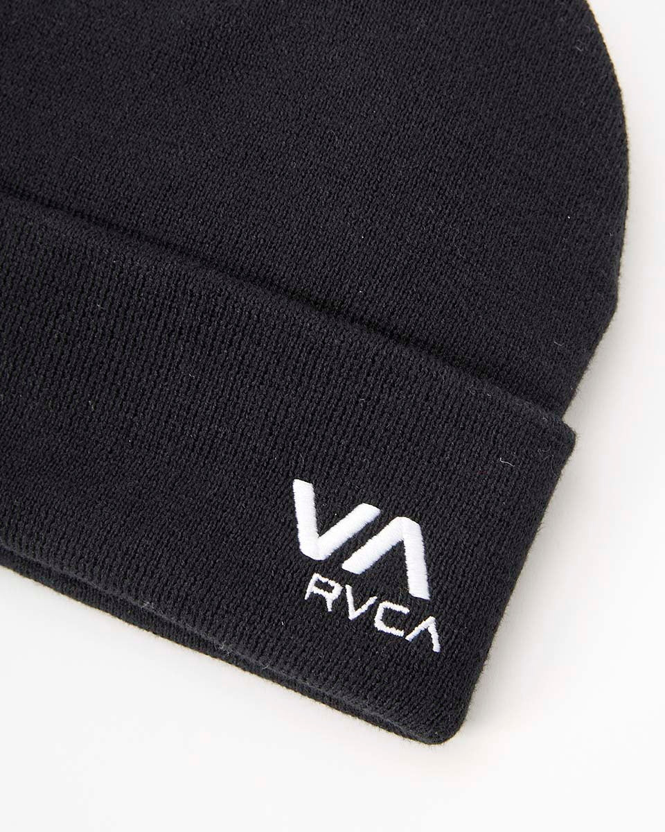 【お買い物マラソン期間はP10倍！】【OUTLET】【40%OFF】2024 ルーカ SPORT メンズ VA ESSENTIAL BEANIE ビーニー BLK 【2024年秋冬モデル】 全1色 F rvca