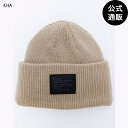 【OUTLET】【50%OFF】2024 ルーカ メンズ REVERSIBLE BEANIE ビーニー KHA 【2024年秋冬モデル】 全1色 F rvca