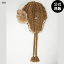 【お買い物マラソン期間はP10倍!】【OUTLET】【50%OFF】2024 ビラボン レディース CABLE WOOL BLEND BEA ビーニー BRN 【2024年秋冬モデル】 全1色 F BILLABONG