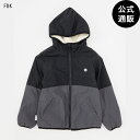 【お買い物マラソン期間はP10倍!】【OUTLET】【50%OFF】【送料無料】2024 エレメント キッズ TRADE BOA JACKET YOUTH ジャケット FBK 【2024年秋冬モデル】 全1色 S/125-135/M/135-145/L/145-155/XL/155-165 ELEMENT