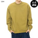 【お買い物マラソン期間はP10倍!】【OUTLET】【50%OFF】【送料無料】2024 ルーカ メンズ FAKE ルーカ CR トレーナー GRM 【2024年秋冬モデル】 全1色 S/M/L/XL/2XL rvca