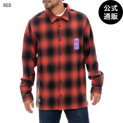 【OUTLET】【50%OFF】【送料無料】2024 ルーカ メンズ GLOBAL COMESTIC SHIRTS 長袖シャツ RED 【2024年秋冬モデル】 全1色 S/M/L/XL rvca 【OUTLET】【50%OFF】【送料無料】2024 ルーカ メンズ GLOBAL COMESTIC SHIRTS 長袖シャツ RED 【2024年秋冬モデル】 全1色 S/M/L/XL rvca