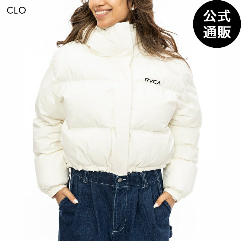 【お買い物マラソン期間はP10倍!】【OUTLET】【40%OFF】【送料無料】2024 ルーカ レディース MINI ルーカ SHORT PUFF ジャケット CLO 【2024年秋冬モデル】 全1色 S/M rvca