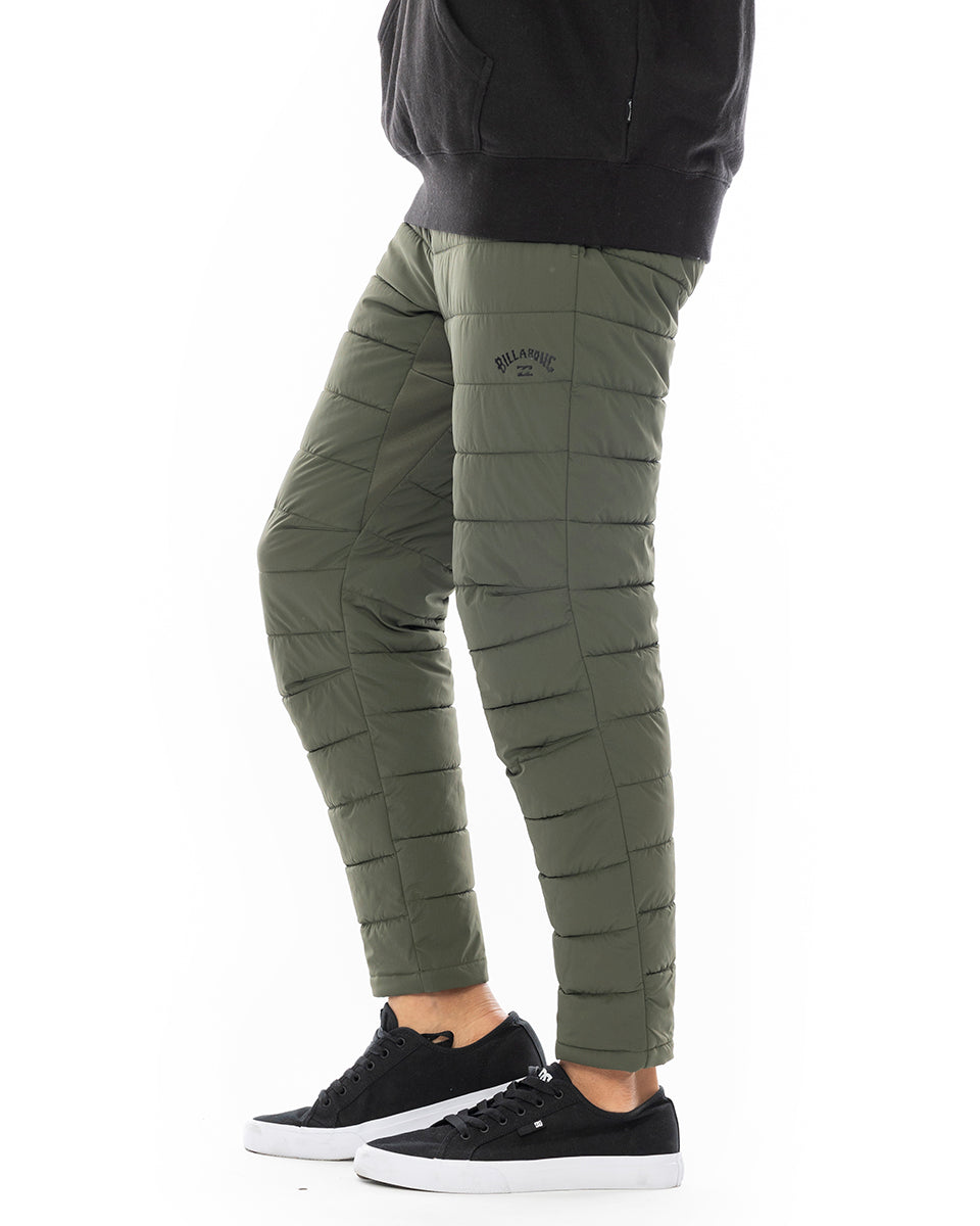 【お買い物マラソン期間はP10倍！】【OUTLET】【40%OFF】【送料無料】2024 ビラボン メンズ ADIV PUFF PANT ロングパンツ MIL 【2024年秋冬モデル】 全1色 M/L/XL BILLABONG