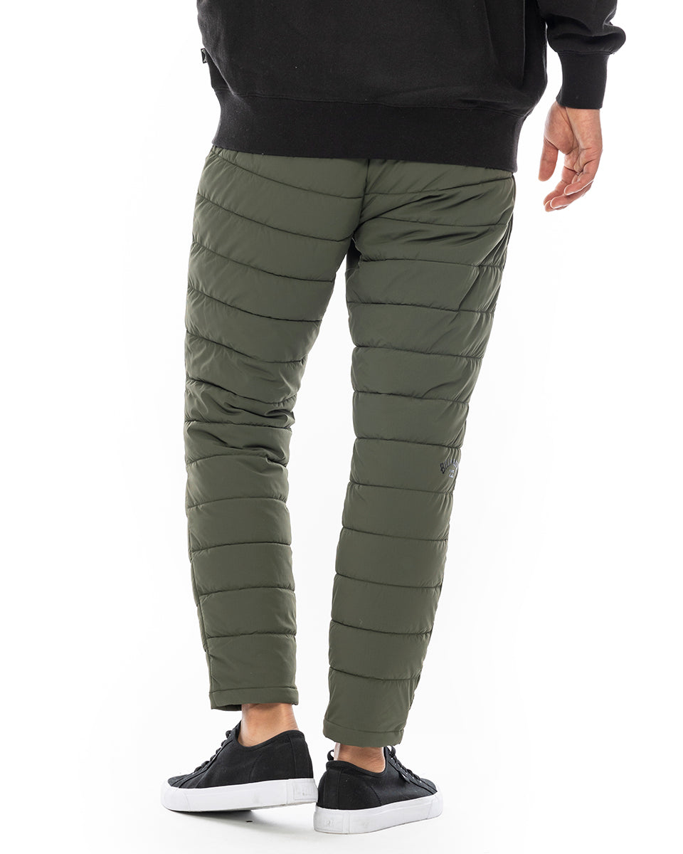 【お買い物マラソン期間はP10倍！】【OUTLET】【40%OFF】【送料無料】2024 ビラボン メンズ ADIV PUFF PANT ロングパンツ MIL 【2024年秋冬モデル】 全1色 M/L/XL BILLABONG