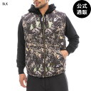 【お買い物マラソン期間はP10倍!】【OUTLET】【50%OFF】【送料無料】2024 ルーカ メンズ GRANT PUFFER REVERSIBLE ZIP HD パーカー BLK 【2024年冬モデル】 全1色 S/M/L/XL rvca