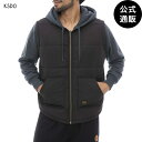 【お買い物マラソン期間はP10倍!】【OUTLET】【50%OFF】【送料無料】2024 ルーカ メンズ GRANT PUFFER REVERSIBLE ZIP HD パーカー KSD0 【2024年冬モデル】 全1色 S/M/L/XL rvca