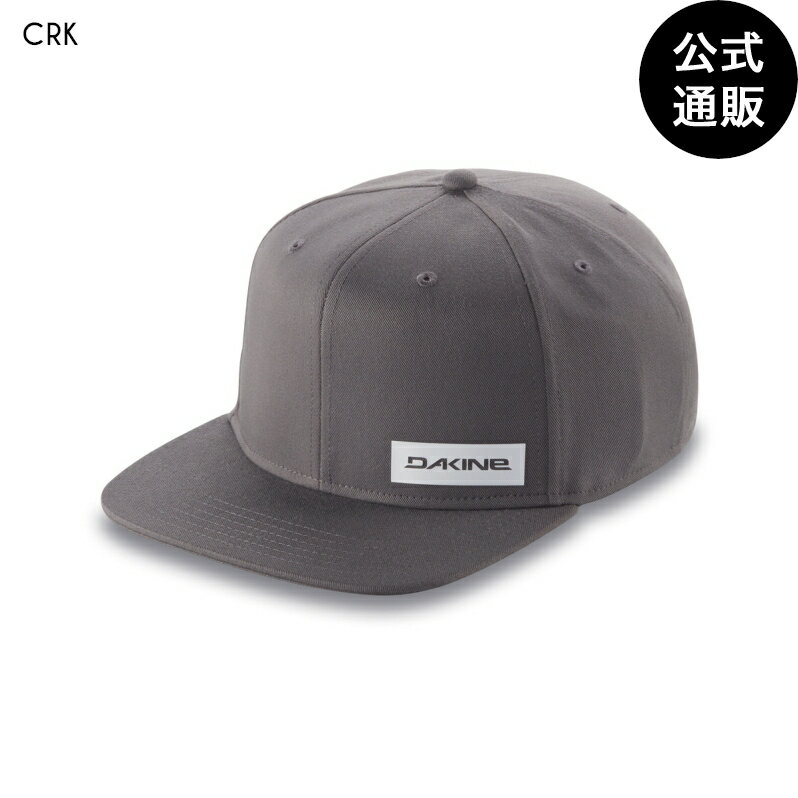 【お買い物マラソン期間はP10倍！】【OUTLET】【40%OFF】【直営店限定】2024 ダカイン メンズ BOX RAIL CAP キャップ CRK 【2024年秋冬モデル】 全1色 F DAKINE