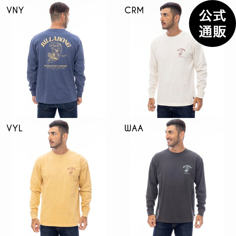 【SALE】【30%OFF】【送料無料】【直営店限定】ビラボン メンズFEELING FREE ロンT 【2025年春夏モデル】 全4色 M/L/XL BILLABONG