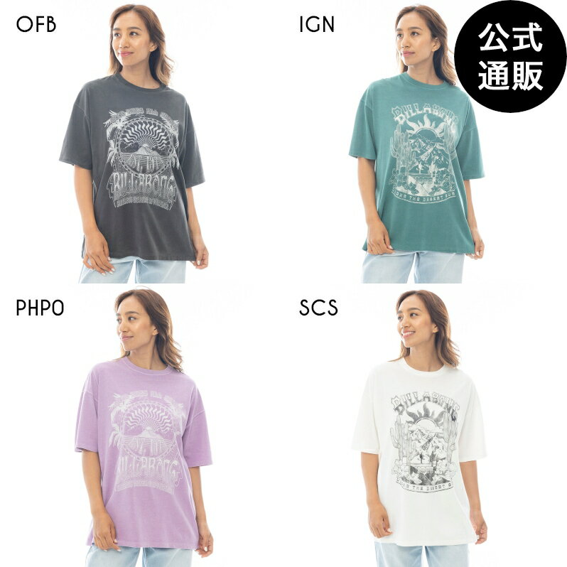 【OUTLET】【30%OFF】ビラボン レディース GRAPHIC PIGMENT LOOSE TEE Tシャツ 【2025年春夏モデル】 ..