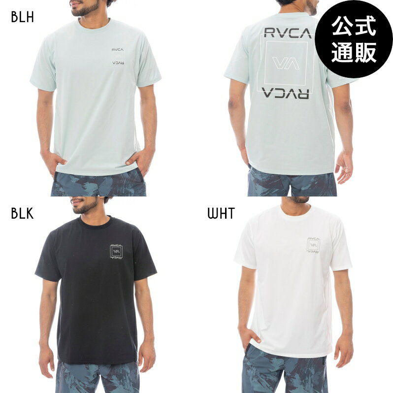 ルーカ メンズ ILL ESCAPE SQUARE SFST サーフTシャツ 【2025年春夏モデル】 全3色 S/M/L/XL rvca