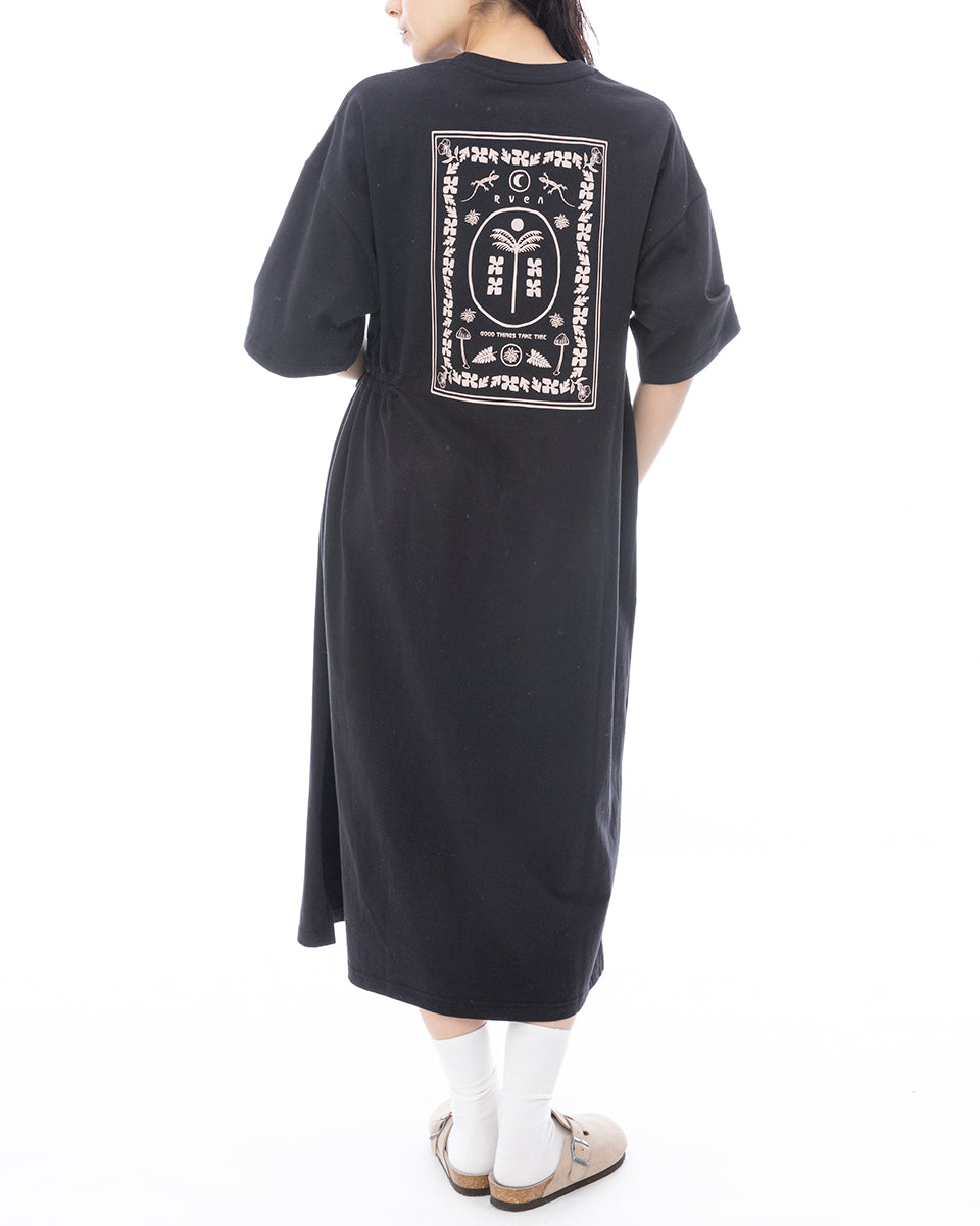 【お買い物マラソン期間はP10倍！】ルーカ レディース MAXI TEE DRESS ワンピース 【2025年春夏モデル】 全2色 S/M/L rvca