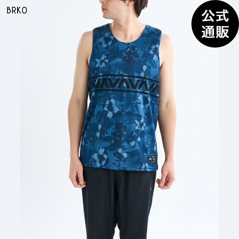 【お買い物マラソン期間はP10倍！】ルーカ SPORT メンズ HAWAII MESH TANK タンクトップ 【2025年春夏モデル】 全1色 S/M/L/XL rvca