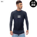 【お買い物マラソン期間はP10倍!】ビラボン メンズ HI NECK LS 長袖ラッシュガード 【2025年春夏モデル】 全1色 S/M/L/XL BILLAB...