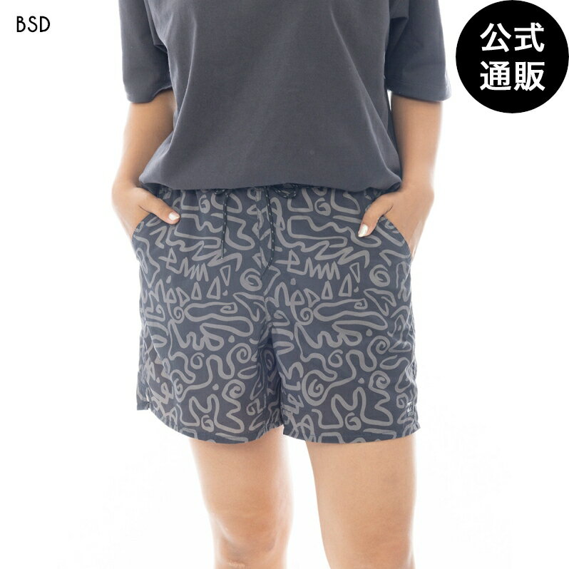 【お買い物マラソン期間はP10倍!】ビラボン レディース 【A/DIV.】 ADIV BAGGIES PRINTED MIDDLE SHORTS ボードショーツ 【2025年春夏モデル】 全1色 M/L BILLABONG