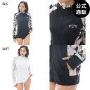 【お買い物マラソン期間はP10倍!】ビラボン レディース SHADOW TROPIC ZIP UP HOODED RASHGUARD ジップラッシュガード 【2...