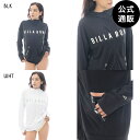 【お買い物マラソン期間はP10倍!】ビラボン レディース ZIP UP HOODED PRINT LOOSE RASHGUARD ジップラッシュガード 【202...