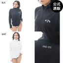 【お買い物マラソン期間はP10倍!】ビラボン レディース ZIP UP STAND LOOSE RASHGUARD ジップラッシュガード 【2025年春夏モデル...