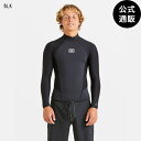 【お買い物マラソン期間はP10倍!】ビラボン メンズ WETスーツ 1x0.5mm ABSOLUTE POLYLITE JACKET/長袖タッパー【2025年春...