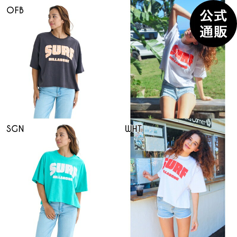 【OUTLET】【30%OFF】ビラボン レディース SURF WIDE LOOSE CROPPED TEE Tシャツ【WIDE LOOSE CROPPED..