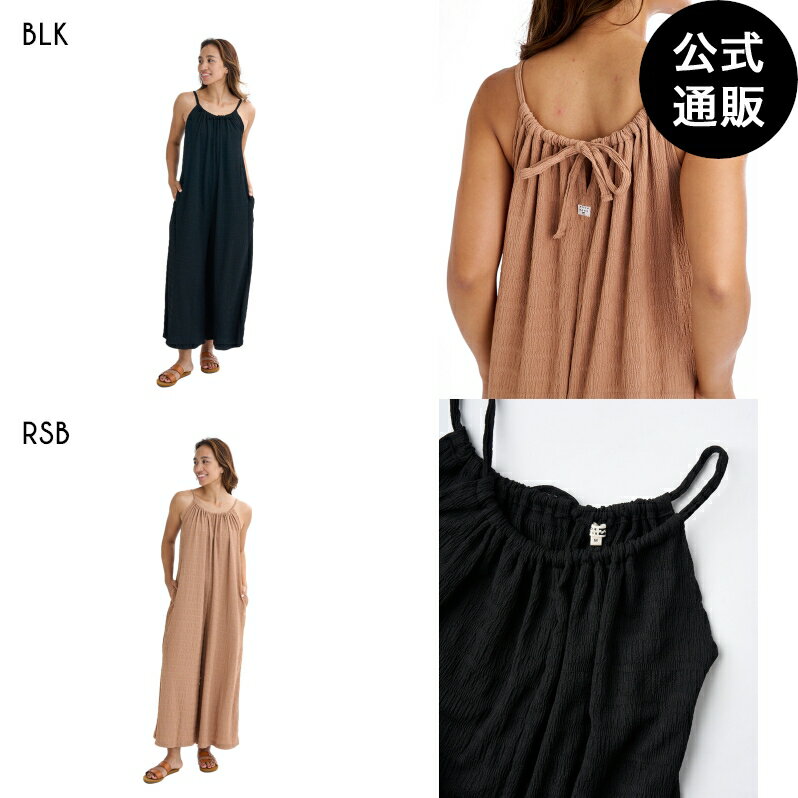 ビラボン レディース 【CHILLWEAR】 POLY SHIRRING COMBINAISON ロ