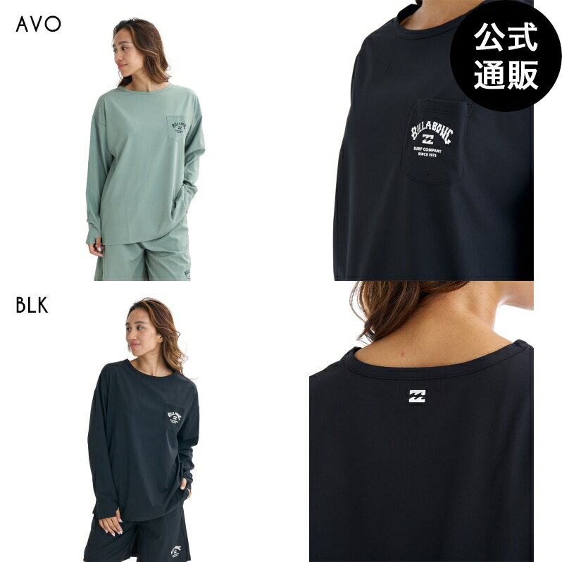 ビラボン レディース RASH LS TEE 長袖ラッシュガード 【2025年夏モデル】 全2色 M/L BILLABONG