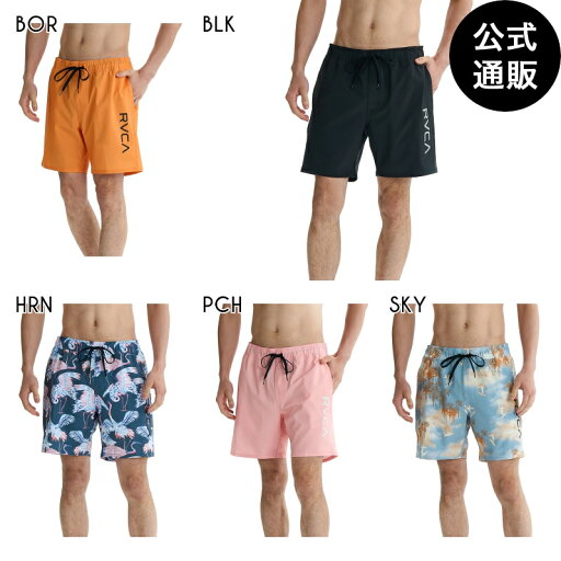 ルーカ メンズ ELASTIC BS ボードショーツ 【2025年夏モデル】 全5色 S/M/L/XL rvca ルーカ メンズ ELASTIC BS ボードショーツ 【2025年夏モデル】 全5色 S/M/L/XL rvca