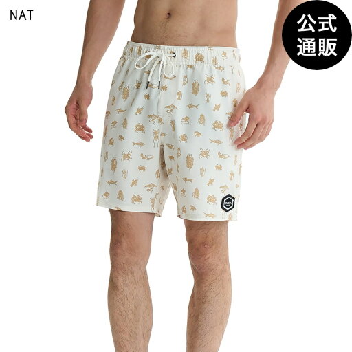 ルーカ メンズ 【HAWAII】 SEA LIFE ELASTIC ボードショーツ 【2025年夏モデル】 全1色 S/M/L/XL rvca ルーカ メンズ 【HAWAII】 SEA LIFE ELASTIC ボードショーツ 【2025年夏モデル】 全1色 S/M/L/XL rvca