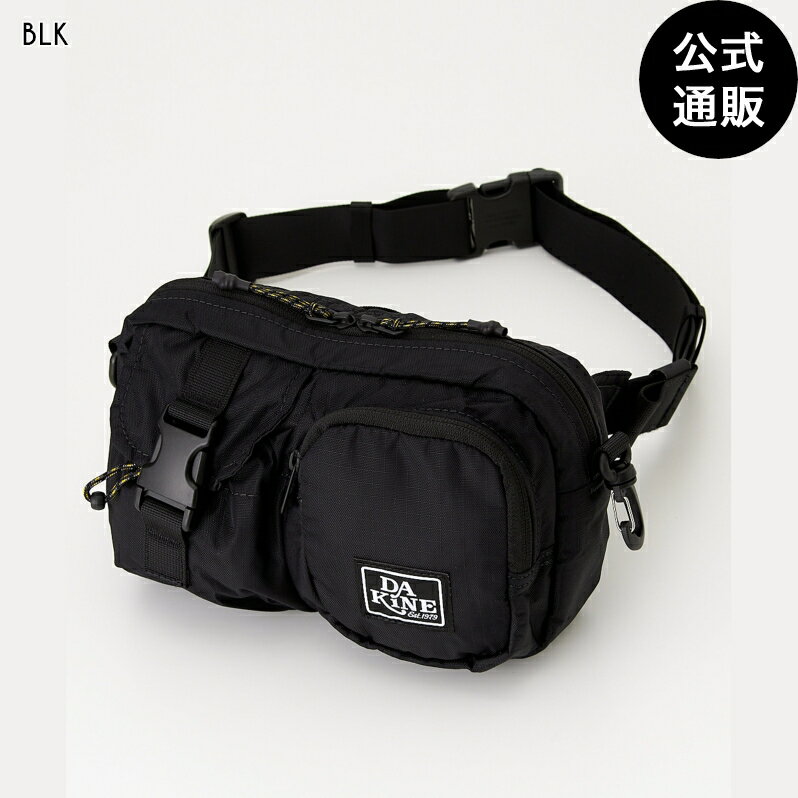 楽天BILLABONG ONLINE STORE【お買い物マラソン期間はP10倍！】【SALE】【20％OFF】【送料無料】ダカイン メンズ JAGGER HYBRID HIP PACK ショルダーバッグ 【2025年春夏モデル】 全1色 F DAKINE