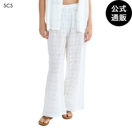 ビラボン レディース 【CRYSTAL TIDES】 EYELET CRUSH ELST PNT ロングパンツ 【2025年夏モデル】 全1色 S BILLABONG ビラボン レディース 【CRYSTAL TIDES】 EYELET CRUSH ELST PNT ロングパンツ 【2025年夏モデル】 全1色 S BILLABONG