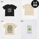 ルーカ キッズ BOX SS KIDS Tシャツ 【2025年夏モデル】 全3色 130/140/150/160 rvca