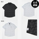 【お買い物マラソン期間はP10倍!】ルーカ メンズ 【RVCAxAZUL BY MOUSSY】 RVCA X AZUL ANYTIME SS 半袖シャツ 【2025年夏モデル】 全2色 F rvca
