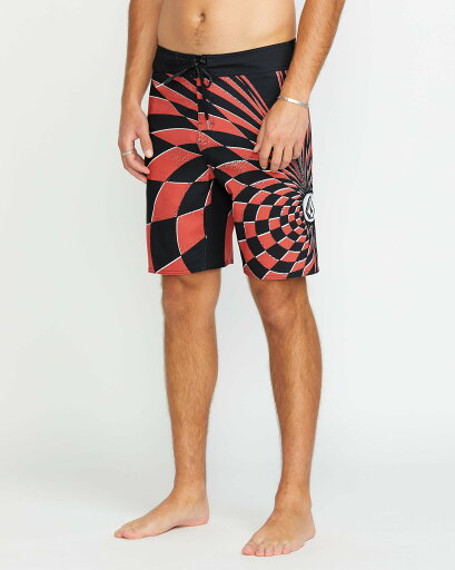 ボルコム Spiral Stone Mod-Tech Trunks - Cranberry 全1色 28/30/32/34/36/38