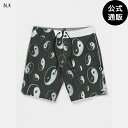 【ワンダフルデーはP10倍!】【OUTLET】ボルコム Sense Scallop Stoney Trunks - Black 全1色 26/27/28/29/30/31/32/33/34/36/38/40/42