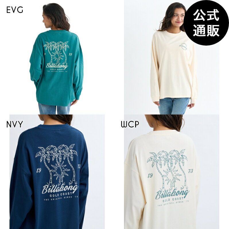 【ワンダフルデーはP10倍！】ビラボン レディース 【SURF CAMP】IN THE SUN LS TEE ロンT 【LOOSE FIT..