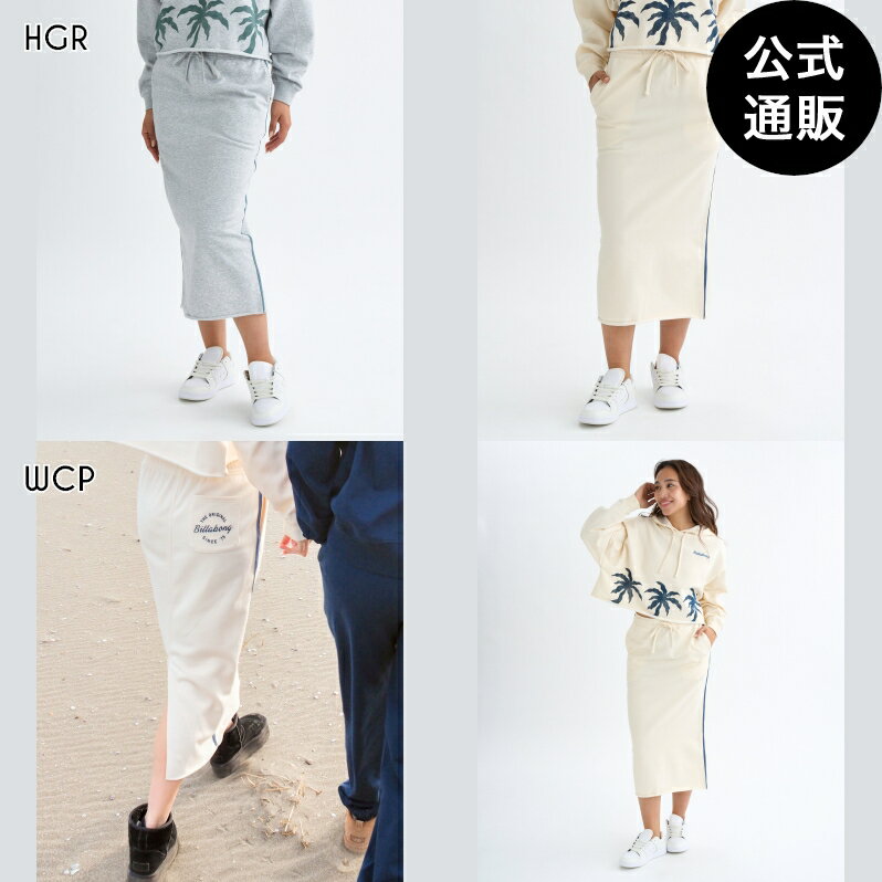 ビラボン レディース 【SURF CAMP】TRIPLE PALMS SWEAT L スカート 【2025年秋冬モデル】 全2色 M/L BILLABONG