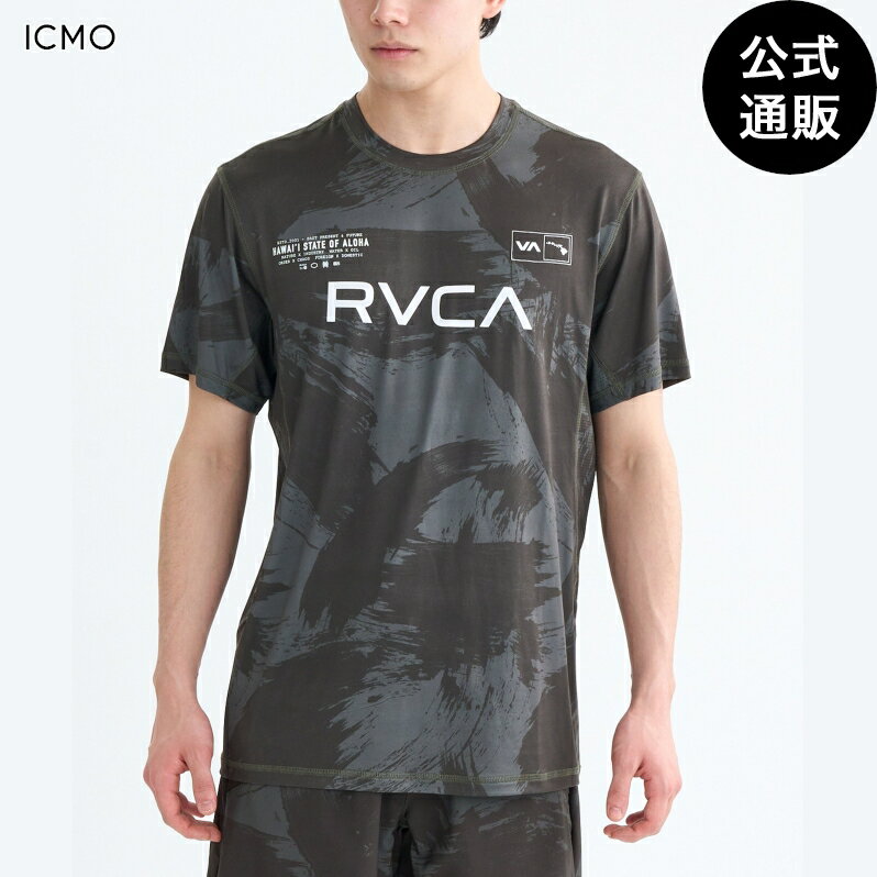 【SALE】【30%OFF】【送料無料】ルーカ メンズ HAWAII SPORT VENT SS ラッシュガード 【2025年秋冬モデル】 全1色 S/M/L/XL rvca