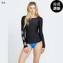 【楽天スーパーSALE期間はP10倍!】ボルコム Simply Core Long Sleeve Rashguard - Black 全1色 XS/S/M/L VOLCOM