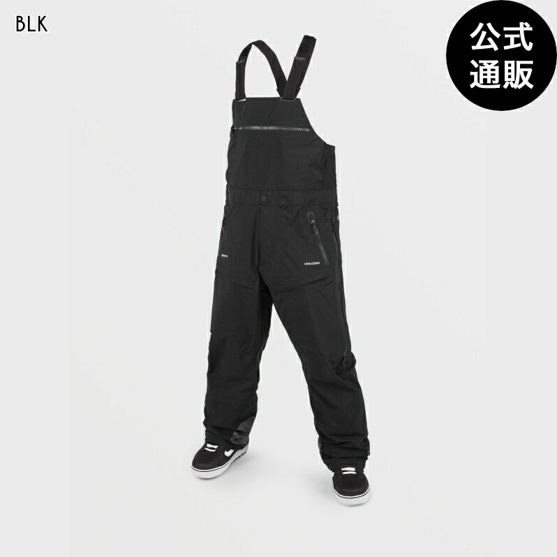 【OUTLET】ボルコム Mens 3L Gore-Tex Bib Overhauler - Black 全1色 XS/S/M/L/XL/XXL VOLCOM