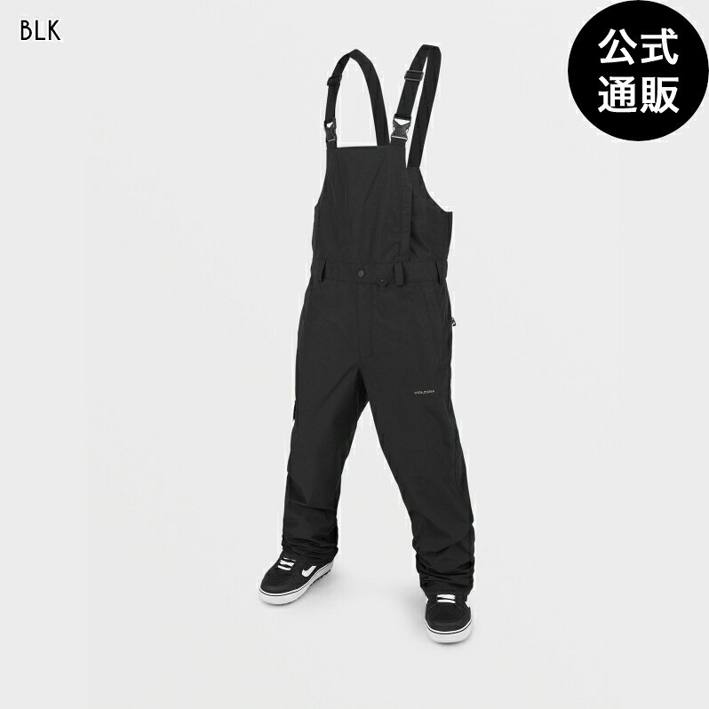 【OUTLET】ボルコム Mens V.Co Sparta Bib Overalls - Black 全1色 XS/S/M/L/XL VOLCOM
