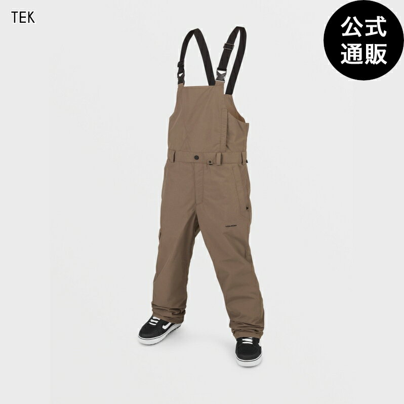 【OUTLET】ボルコム Mens V.Co Sparta Bib Overall - Teak 全1色 XS/S/M/L/XL VOLCOM