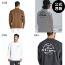 【お買い物マラソン期間はP10倍!】ビラボン メンズ WARM SOFTTY LS 長袖サーフTシャツ 【2025年秋冬モデル】 全3色 M/L/XL BILLABONG