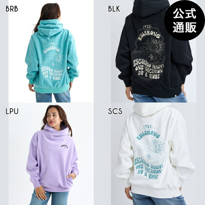 ビラボン レディース FEELIN FREE BIG LOOS パーカー 【BIG LOOSE】【2025年秋冬モデル】 全4色 M BILL..