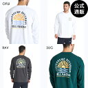 【お買い物マラソン期間はP10倍!】ビラボン メンズ 【A/DIV.】SUNRISE COAST ロンT【OVER FIT】 【2025年秋冬モデル】 全3色 M/L/XL BILLABONG