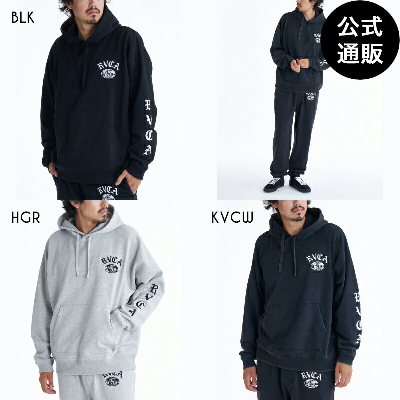 【SALE】【20%OFF】【送料無料】【楽天スーパーSALE期間はP10倍！】ルーカ メンズ VA WORLD WIDE HD パーカー 【2025年秋冬モデル】 全3色 S/M/L/XL rvca