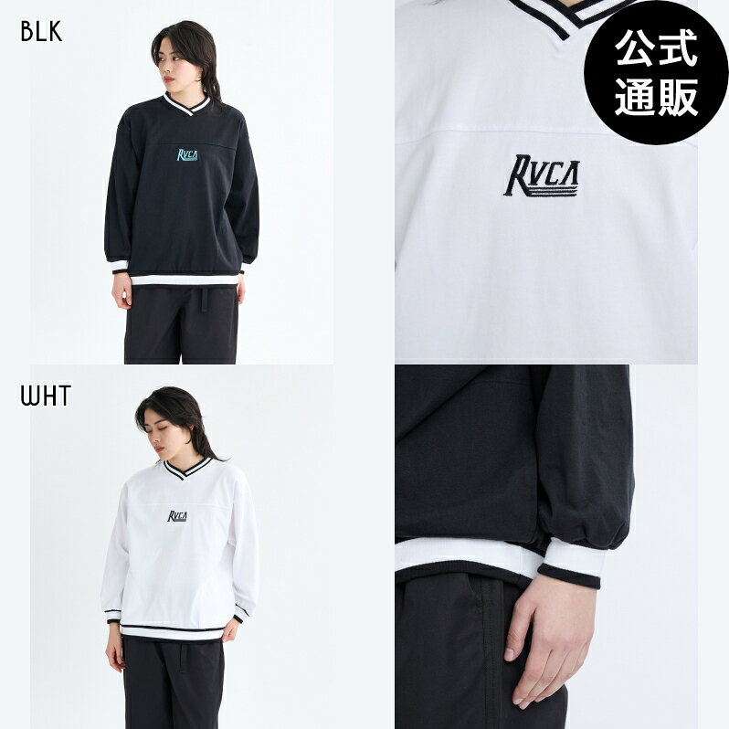 Rakuten - 【OUTLET】【30%OFF】【送料無料】ルーカ レディース HILLS V-NECK SWEAT S トレーナー 【2025年秋冬モデル】 全2色 M rvca