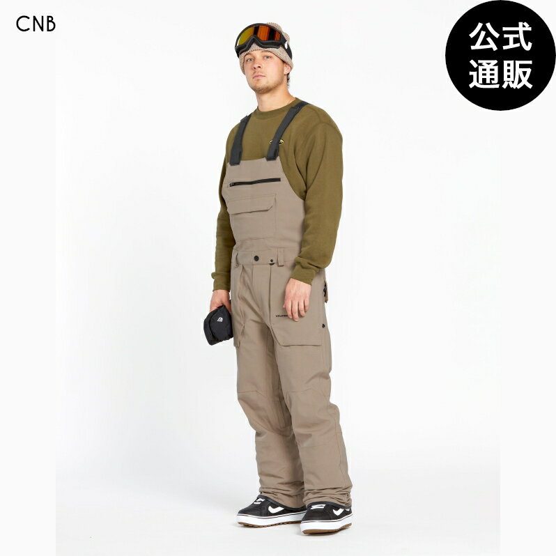 【OUTLET】【30%OFF】【送料無料】ボルコム Mens Roan Bib Overalls - Chestnut Brown 全1色 XS/S/M/L/...